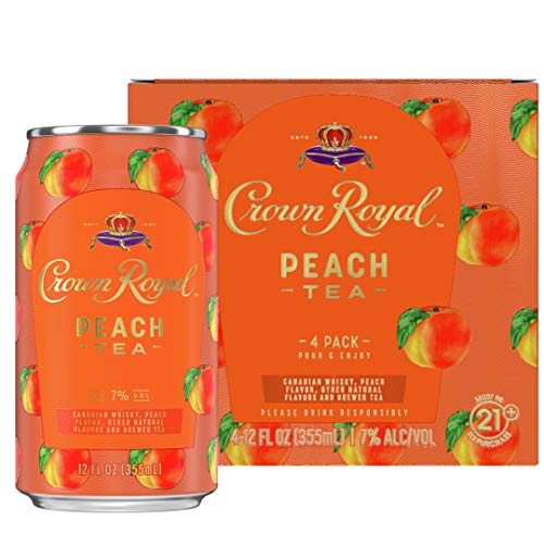 Crown Royal RTD Peach Tea 4pk 12oz Can