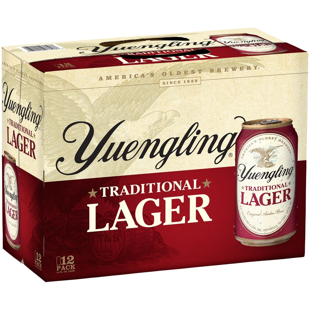 Yuengling Lager 12pk 12oz Can