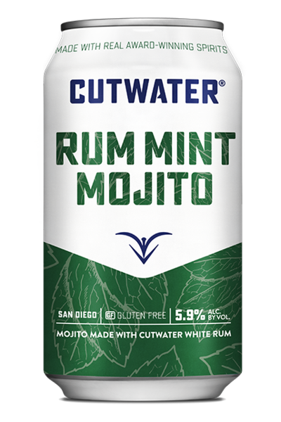 Cutwater RTD Rum Mojito 4pk 12oz Can 
