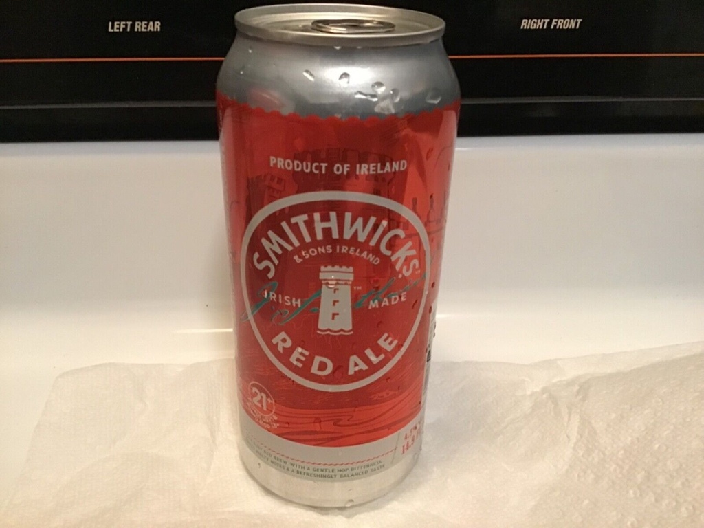 Smithwick Irish Red Ale 4pk 15oz Can