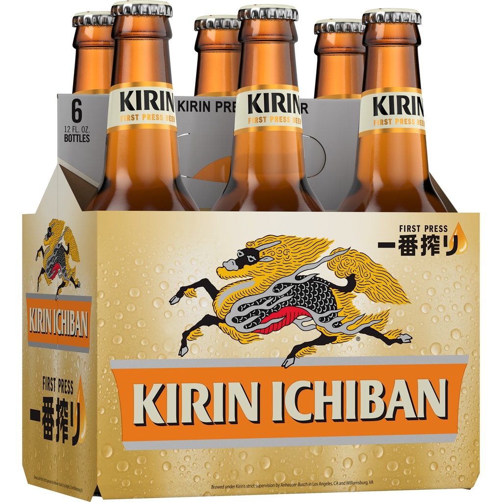 Kirin Ichiban Light 6pk 12oz Bot 