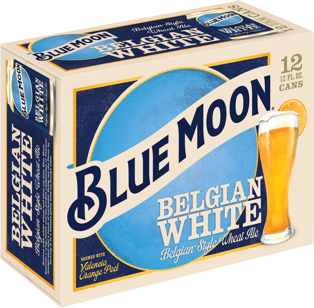 Blue Moon Wheat Ale 12pk 12oz Can