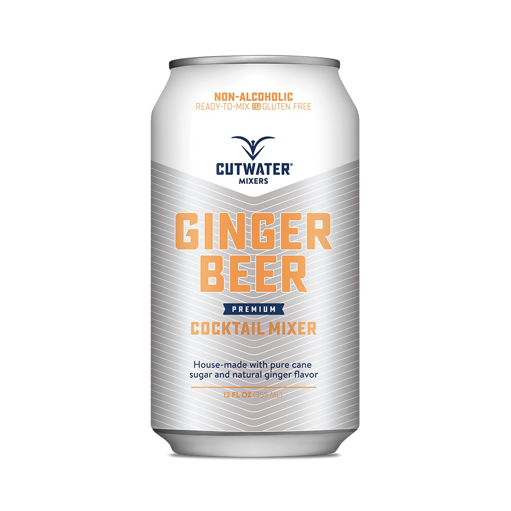 Cutwater Ginger Beer 4pk 12oz Can