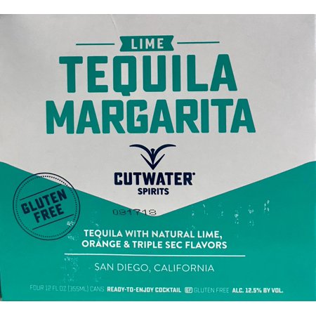 Cutwater RTD Lime Margarita 4pk 12oz Can