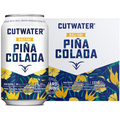 Cutwater RTD Pina Colada 4pk 12oz Can