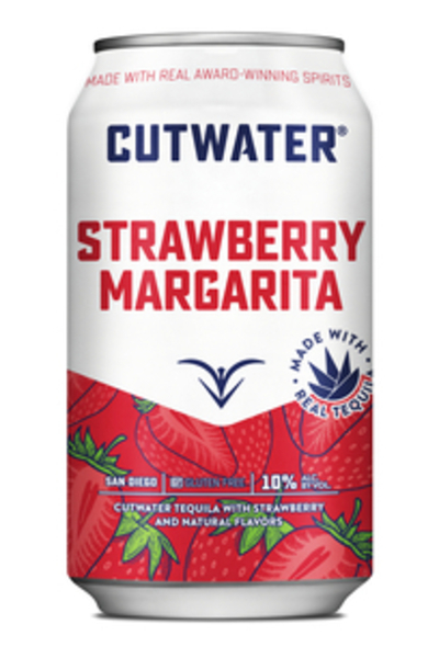 Cutwater RTD Strawberry Margarita 4pk 12oz Can