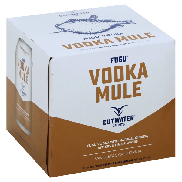 Cutwater RTD Vodka Mule 4pk 12oz Can