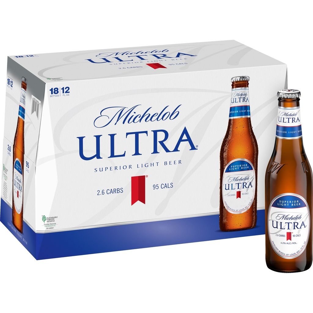 Michelob Ultra 18pk 12oz Bo