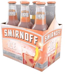Smirnoff Ice Pink Lemonad 6pk 12oz Bot