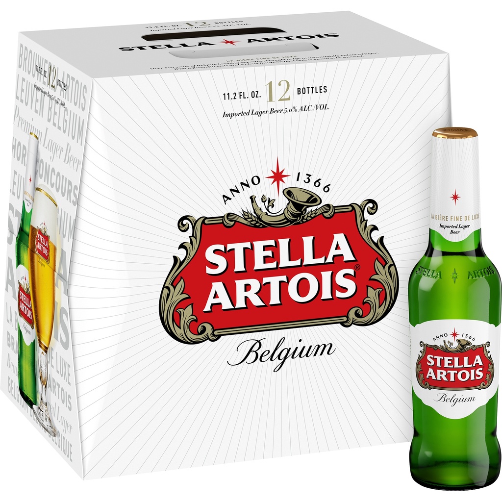 Stella Artois 12pk 12oz Bot
