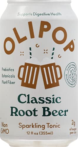 [36395] Olipop Root Beer 12oz Sin Can