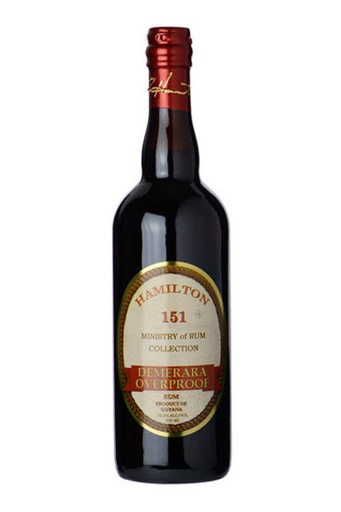 [750163] Hamilton Demerara Overproof 750ml