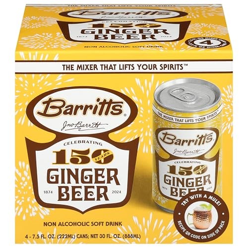 [12160] Barritts Ginger Beer 6pk 7.5oz
