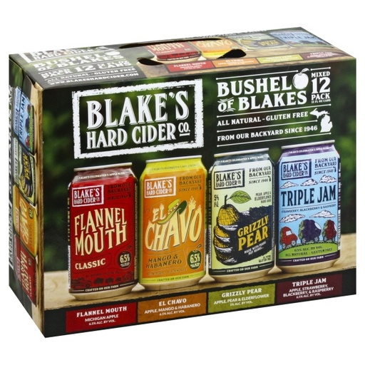 [90729] Blakes Variety Pack 12pk 12oz Can 