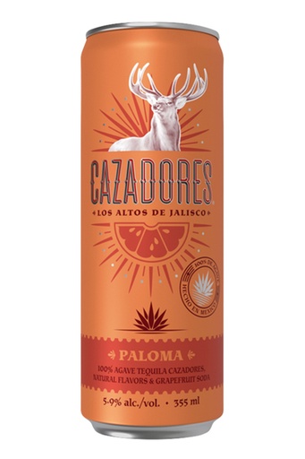 [30106] Cazadores RTD Paloma 4pk 355ml Can