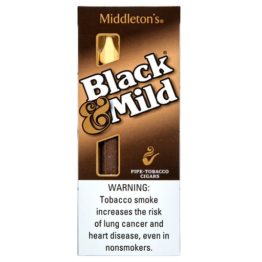 [1653] Black Mild Original Plastic 5pk